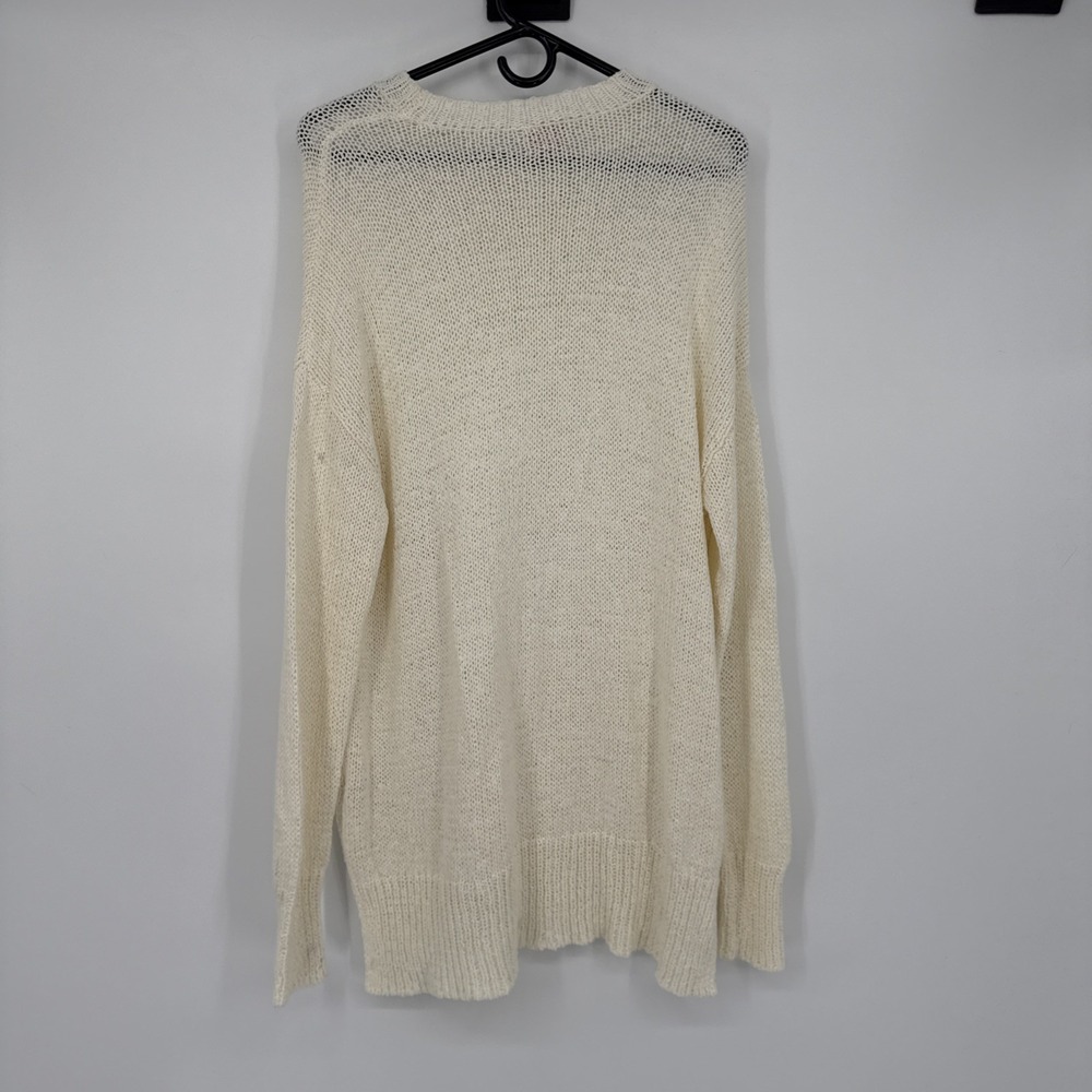 NEW Show Me Your Mumu Women's Fisherman Cream Knit Pullover‎ Sweater Stretch XS - Picture 5 of 6